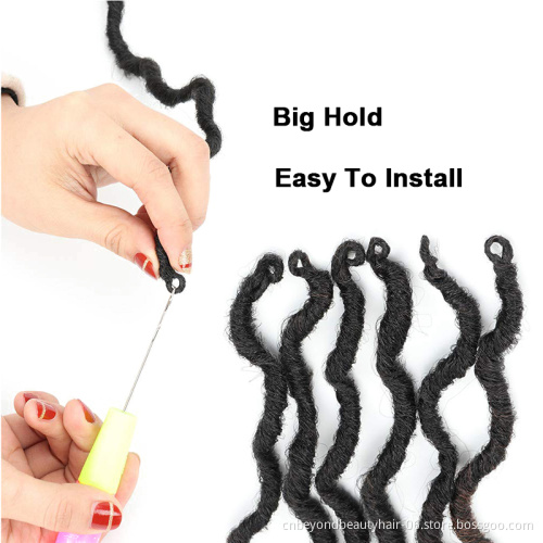 Faux Locs Crochet Hair Soft Gypsy Locs Hair Pre Looped Goddess Locs Crochet Braids